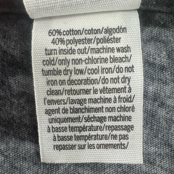 PINK Victoria's Secret Camo Gray Alabama Toll Tide Short Sleeve Cropped Tee Sz M - Picture 9 of 9